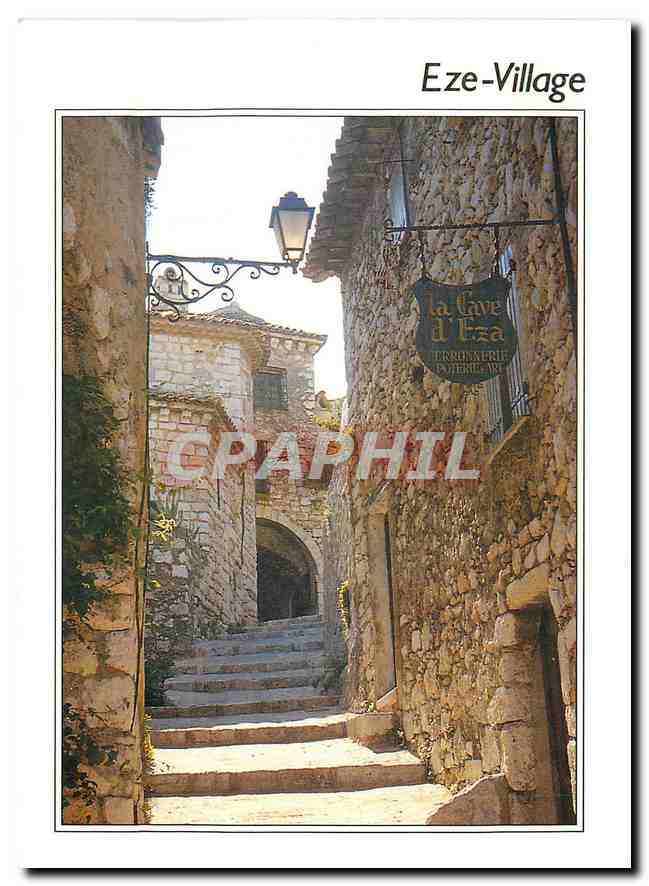 CPM Eze Village Alpes Maritimes Vieille rue 