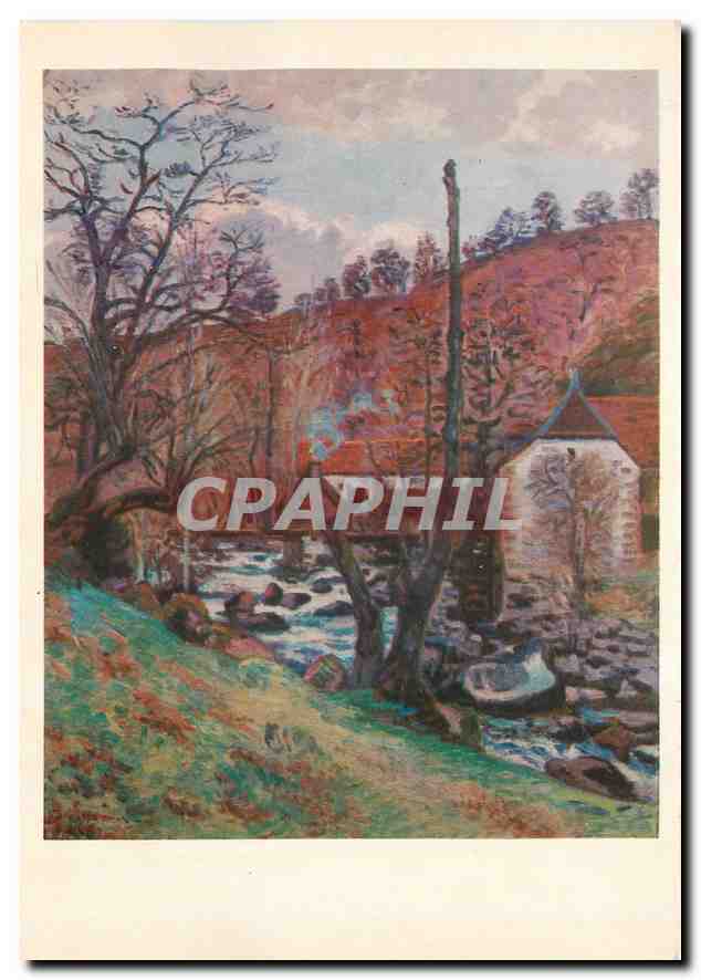CPM Armand Guillaumin Le Moulin de la Folie a Crozant 