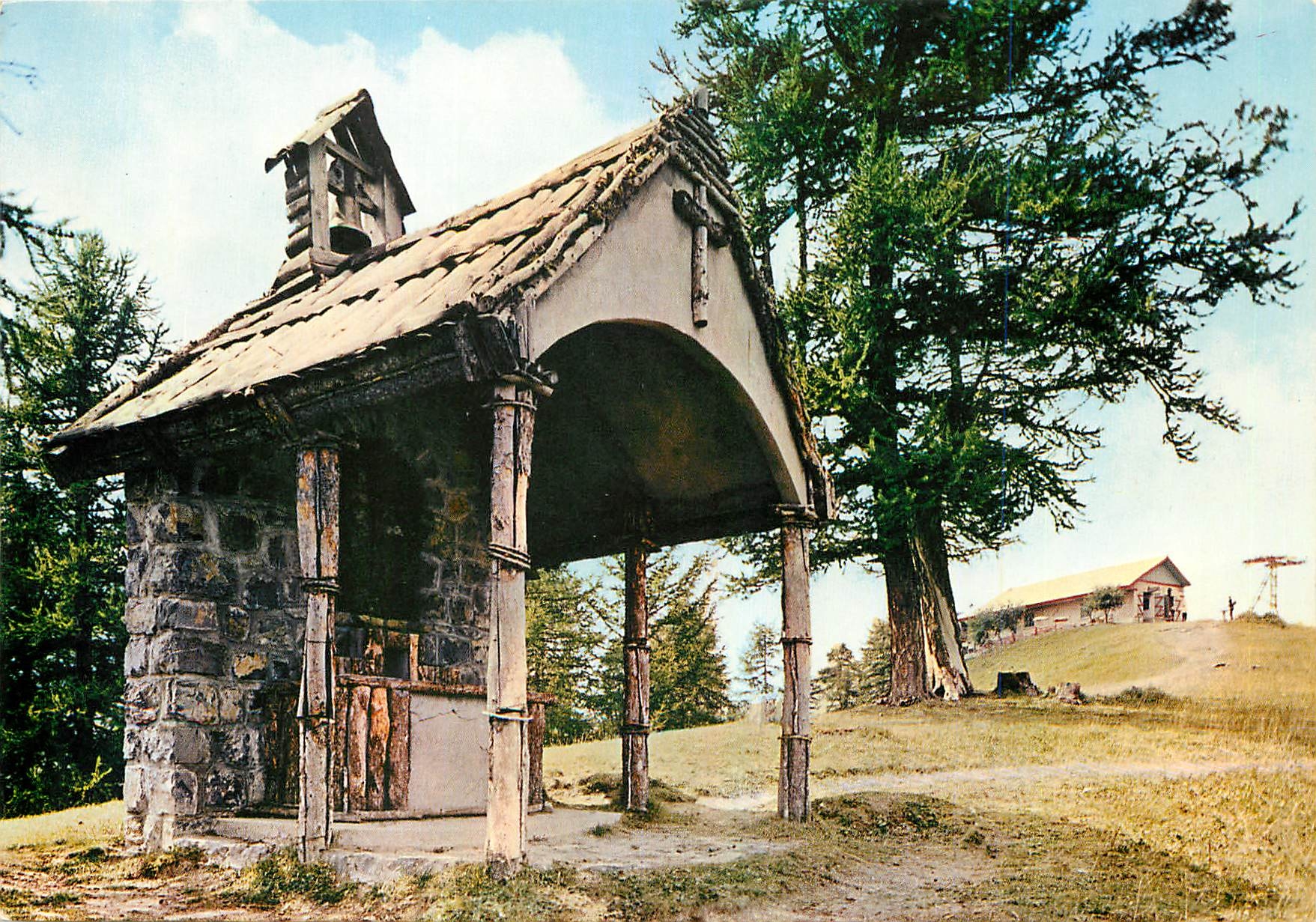 CPM Valdeblore AM La Chapelle Notre Dame de La Colmiane 