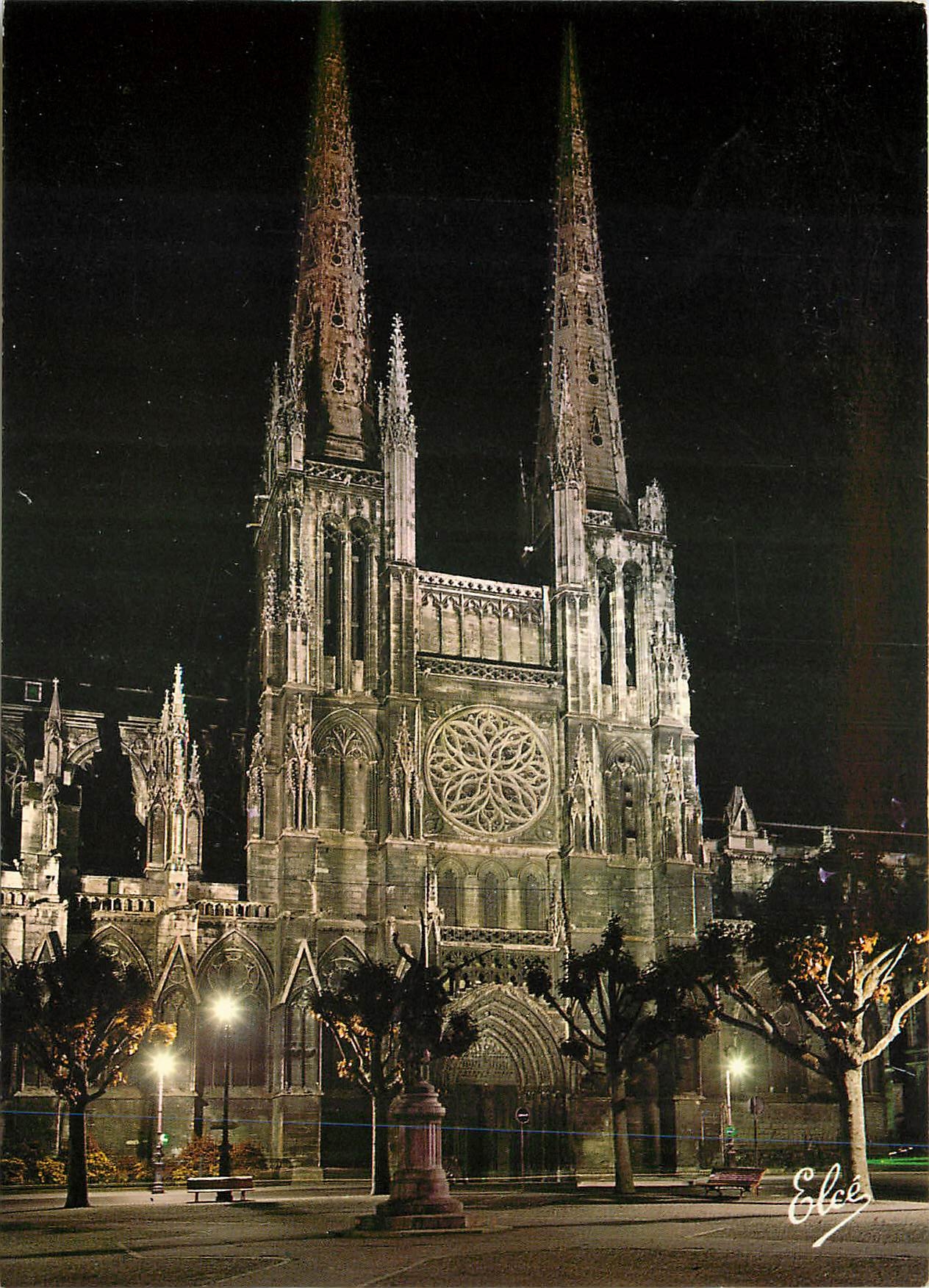 CPM Bordeaux Gironde La Cathedrale Saint Andre 