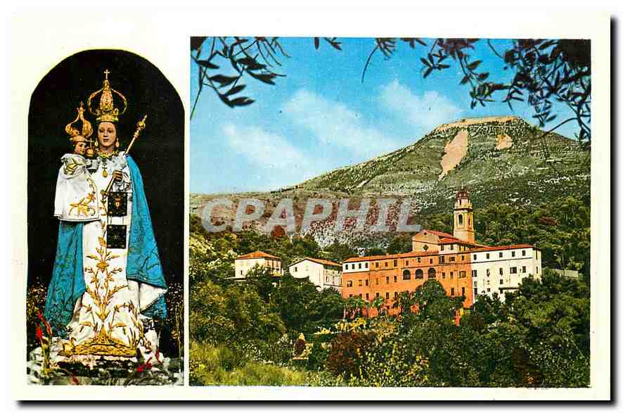 CPM Souvenir de Notre Dame de Laghet 