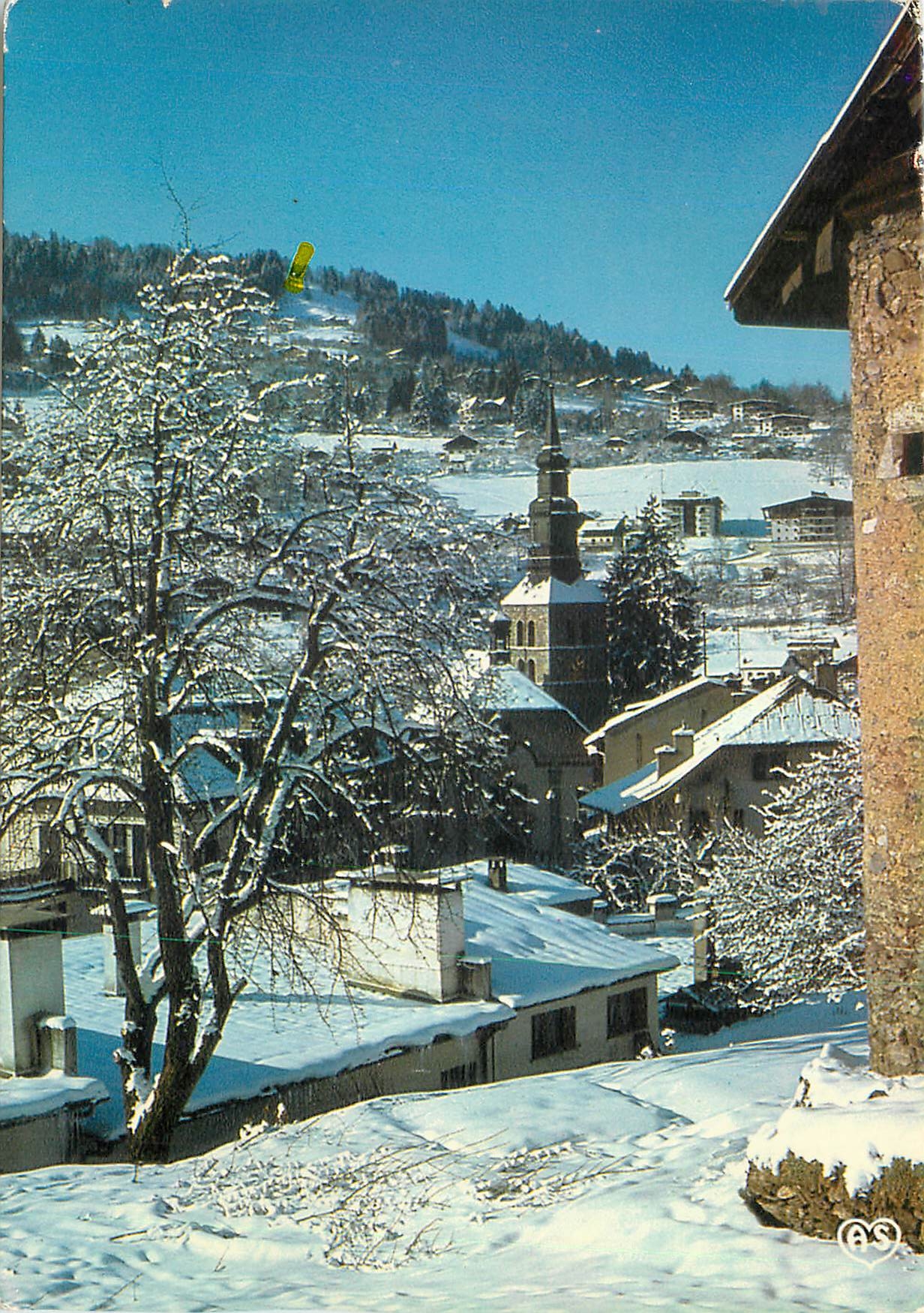 Saint-Gervais (Haute-Savoie) — vue des pentes du Bettex depuis le Châteaun — Cliché S. Deschamps