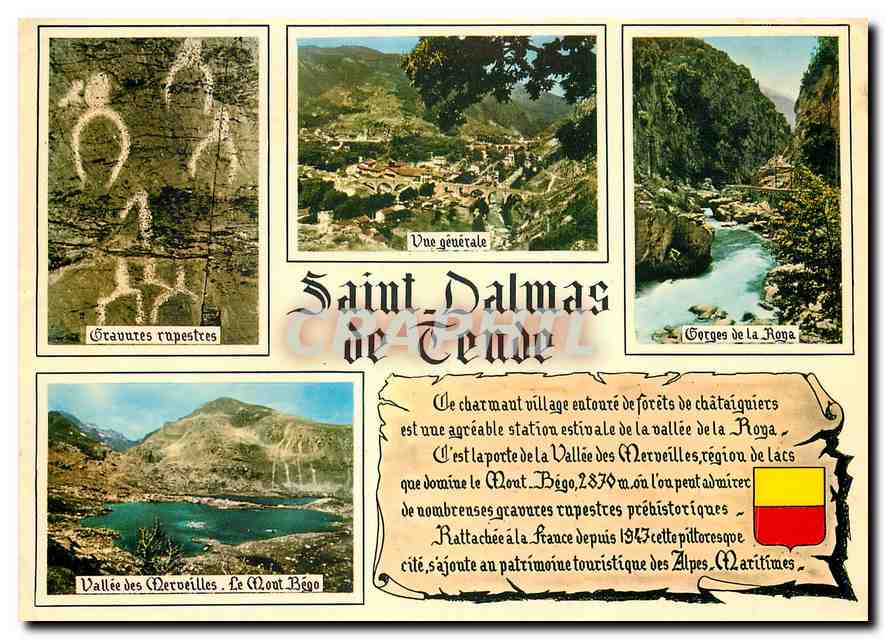 CPM Saint Dalmas de Tende Alpes Maritimes 