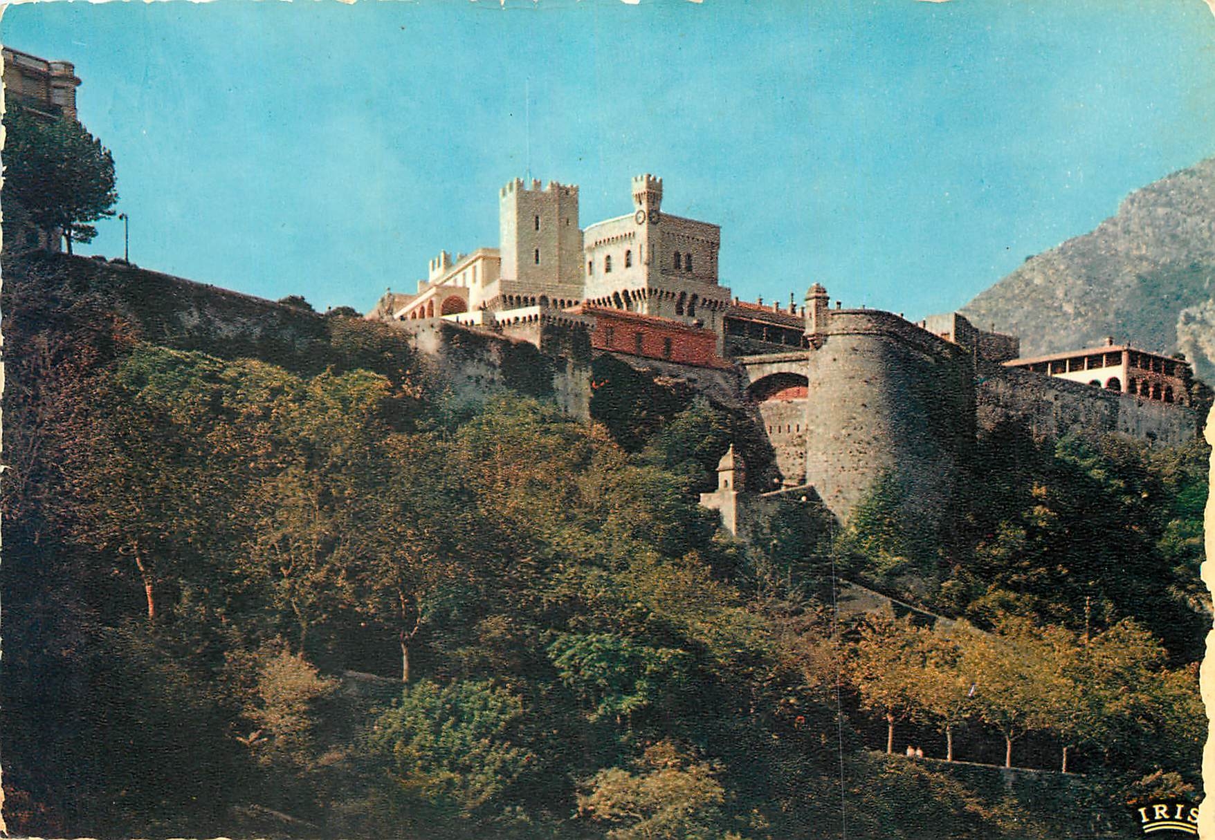 Palais du Prince sur le Vieux Rocher de Monaco — Éditeur IRIS
