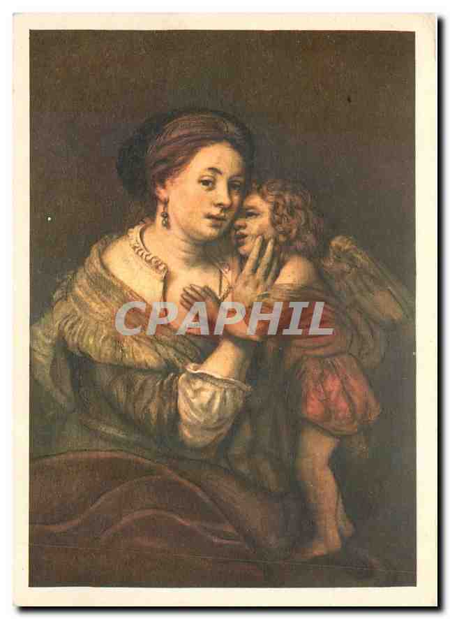 CPM Rembrandt Van Ryn Venus et l'Amour Musee du Louvre 