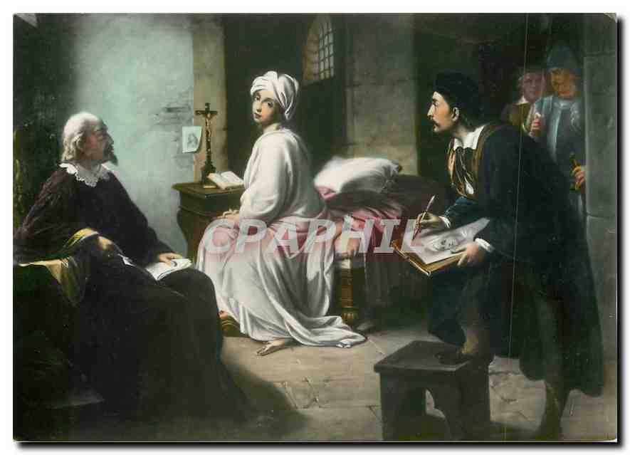 CPM Roma Guido Roni esegue nelle carceri II ritratto a Beatrice Cenci 