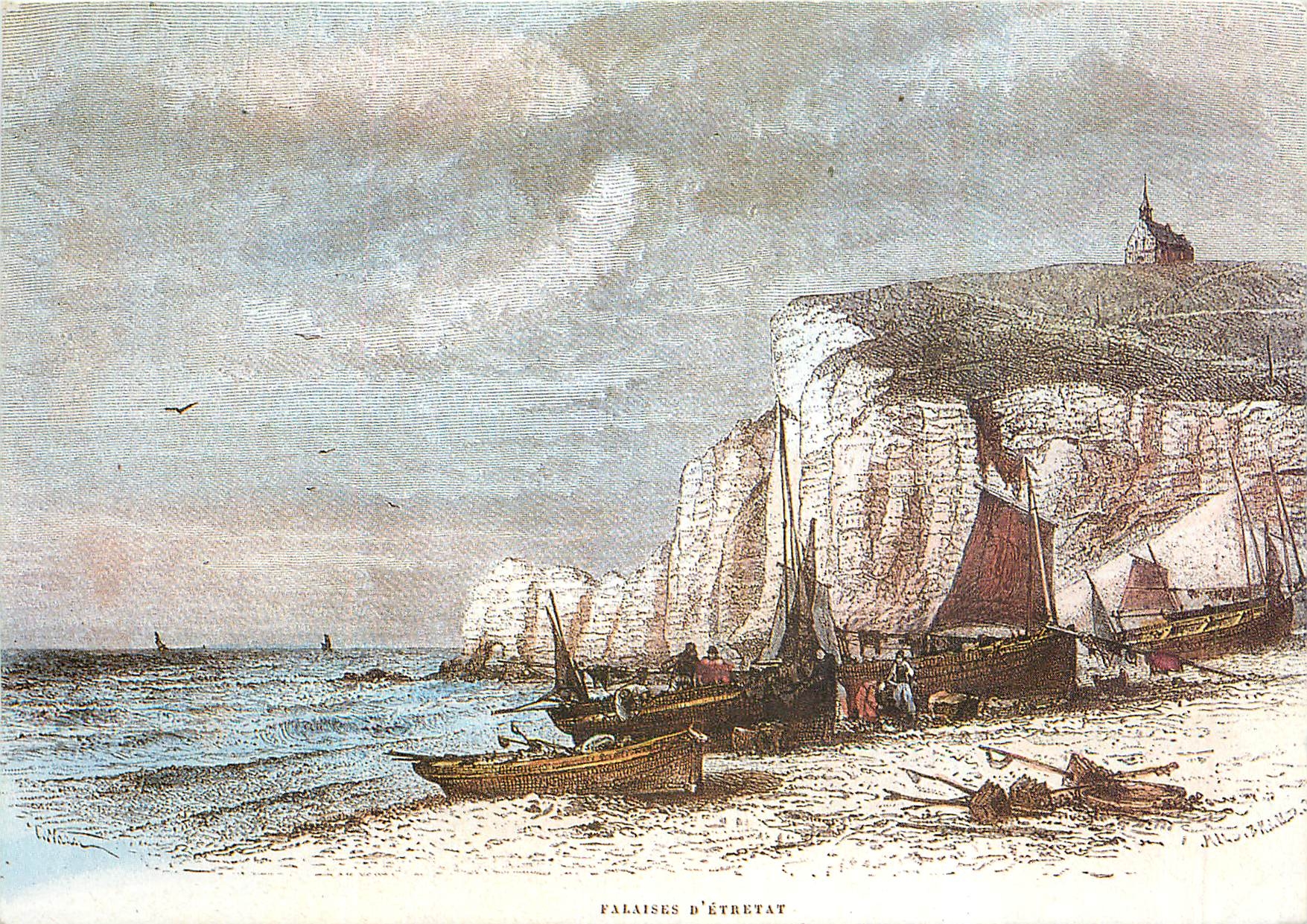 CPM Etretat Seine Maritime 