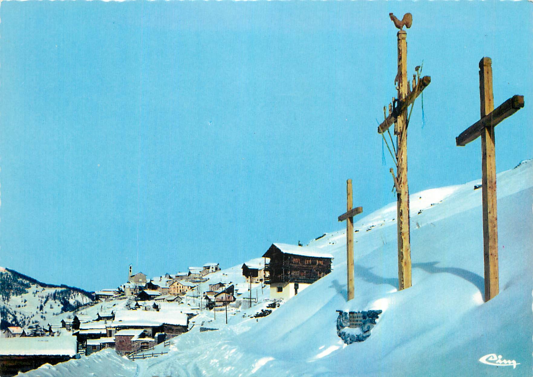 Saint-Véran - Calvaire de Mission — Éditeur Combier Imprimeur, n° 269