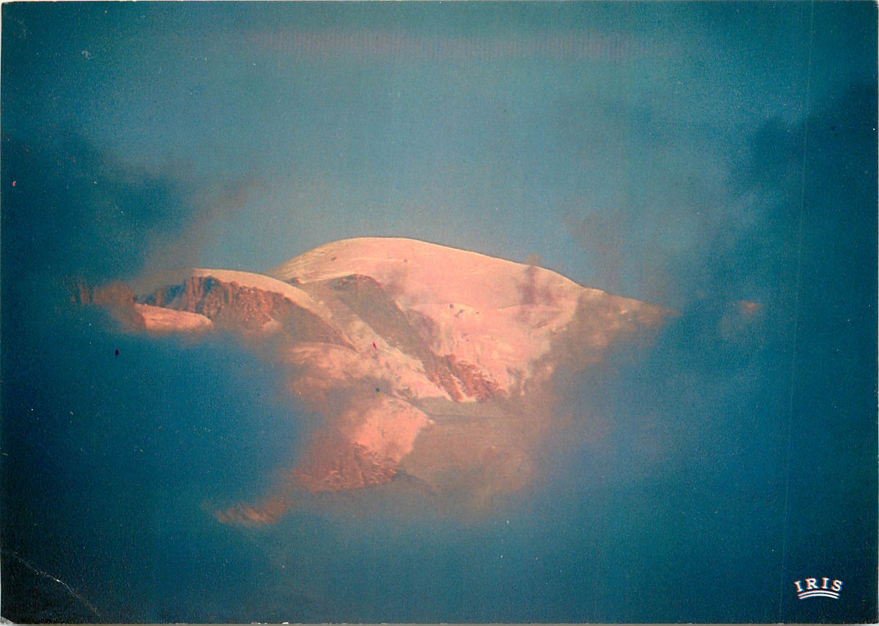 CPM Le sommet du Mont Blanc au soleil couchant 