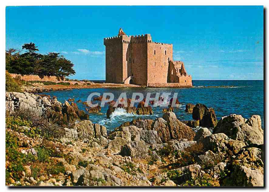 CPM Les Iles de Lerines L'Ile Saint Honorat AM Le Monastere 