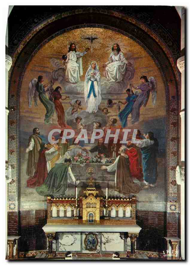 CPM Lourdes Assomption Maria a ete elevee au ciel 