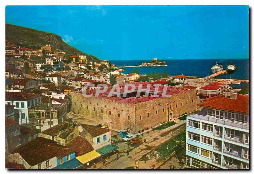CPM Caravanserail et l'ile de Guvervin 