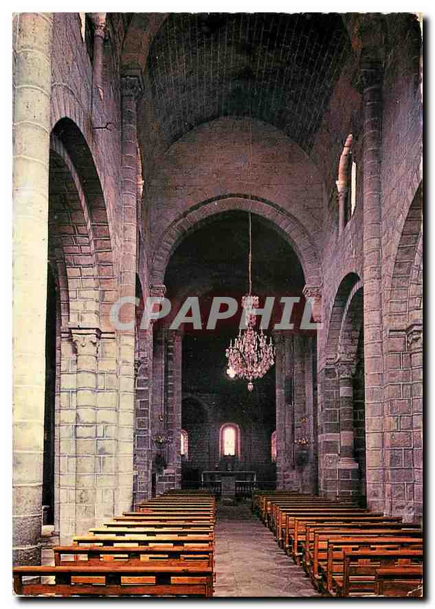 CPM Chamalieres sur Loire Haute Loire L'interieur de l'Eglise romane 