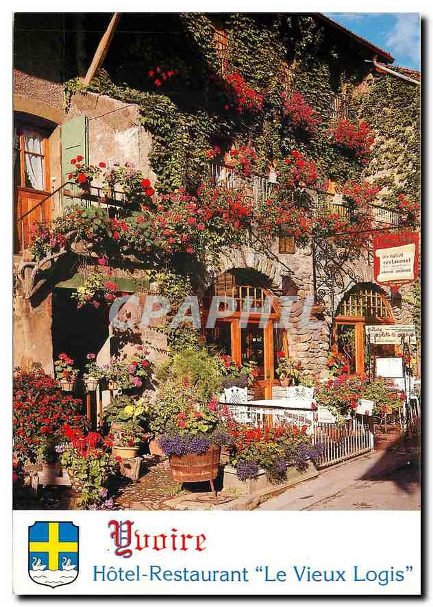 Yvoire — Hôtel-Restaurant "Le Vieux Logis" — SECA, 367, rue Émile Ramelet, 74140 Yvoire