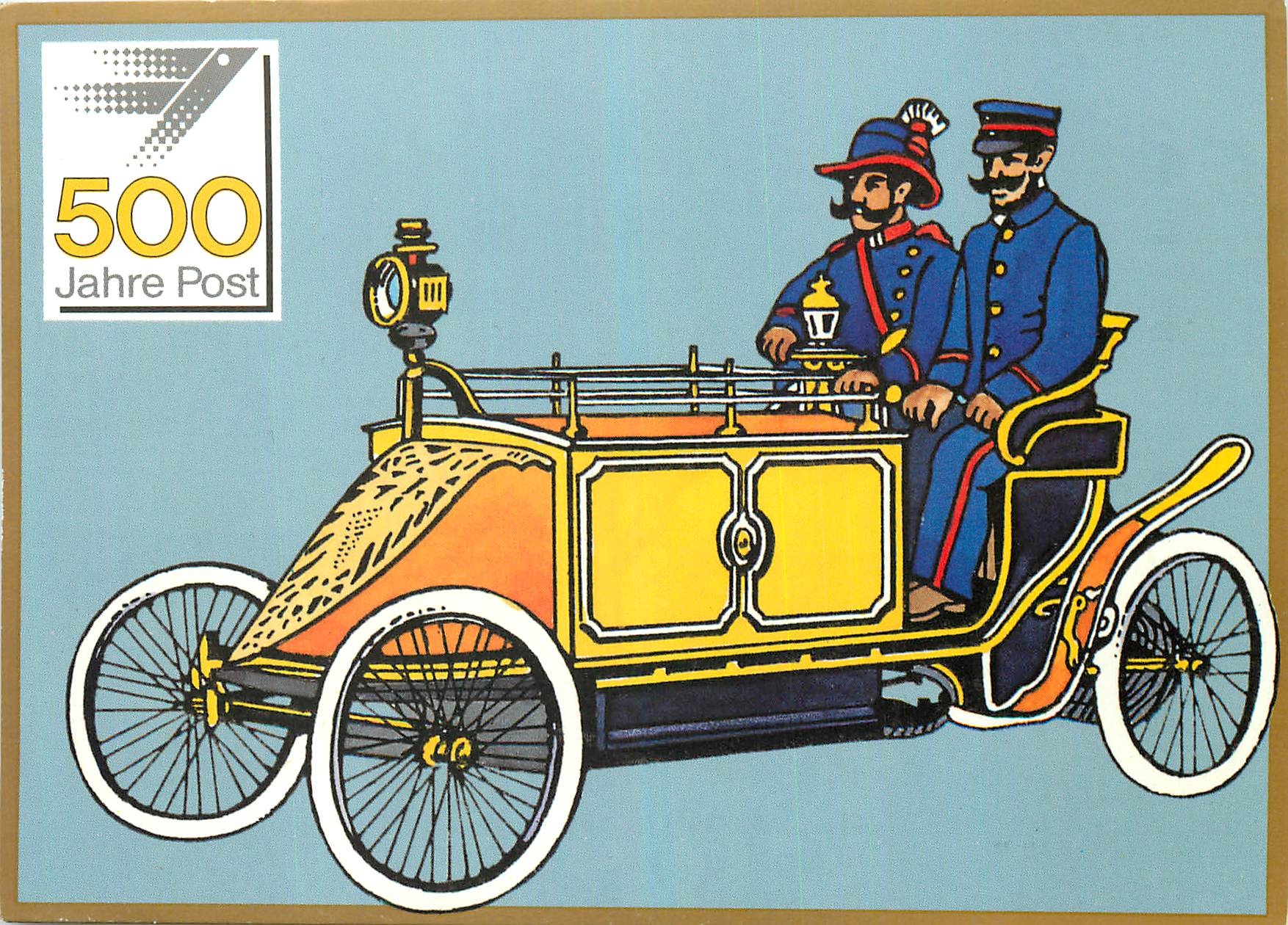 CPM So farbig wie die Geschichte der Post Automobile