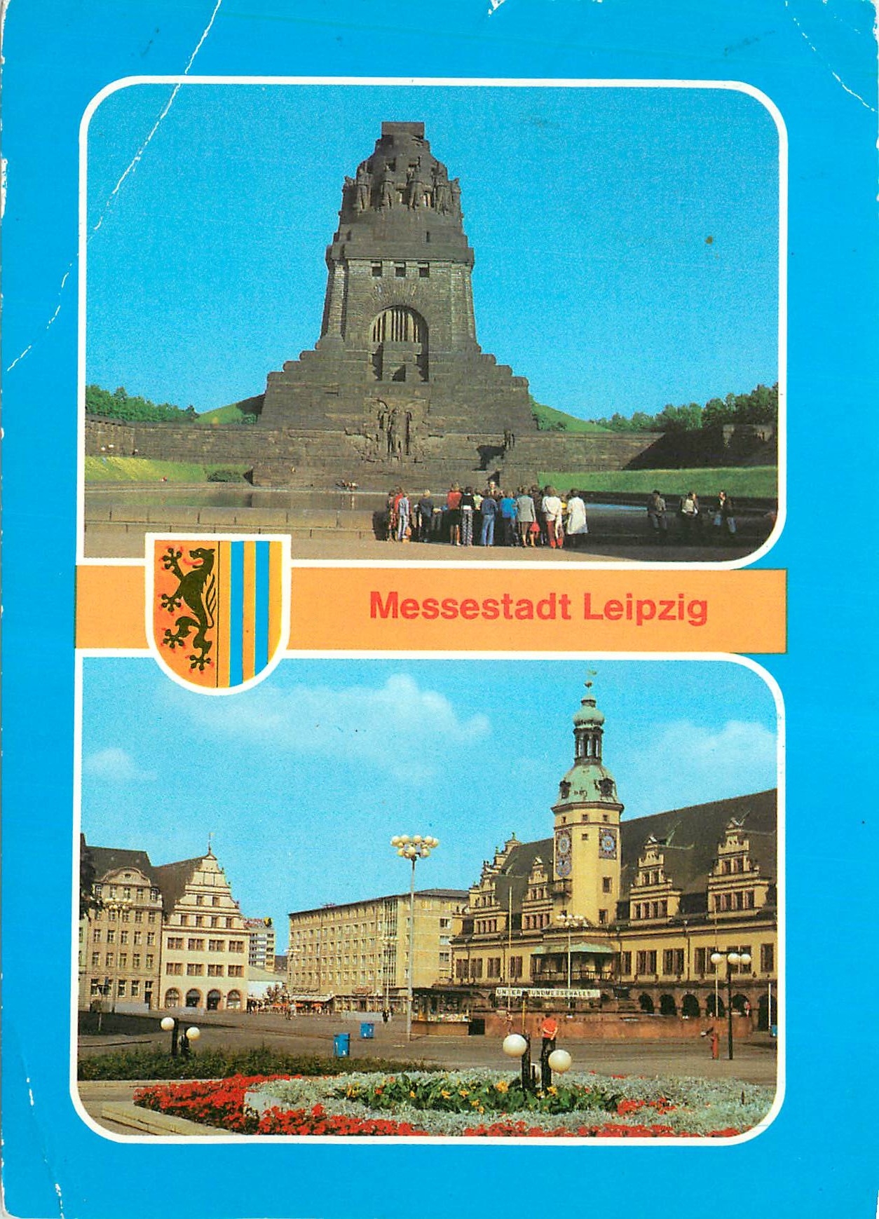 Völkerschlachtdenkmal and Altes Rathaus — Messestadt Leipzig — Vogel und Heimat