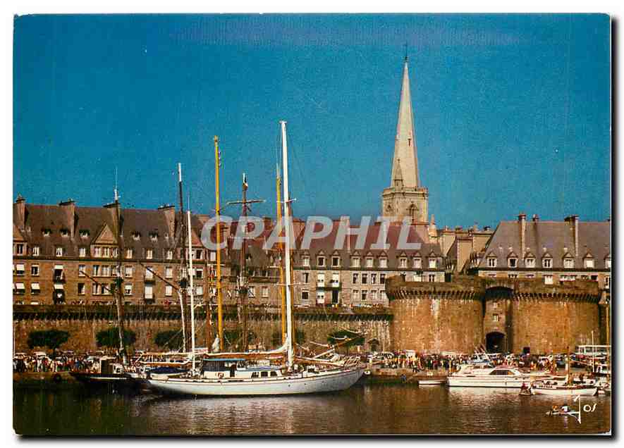 Saint-Malo — The Great Gate and the Basins — Éditions d'Art JOS