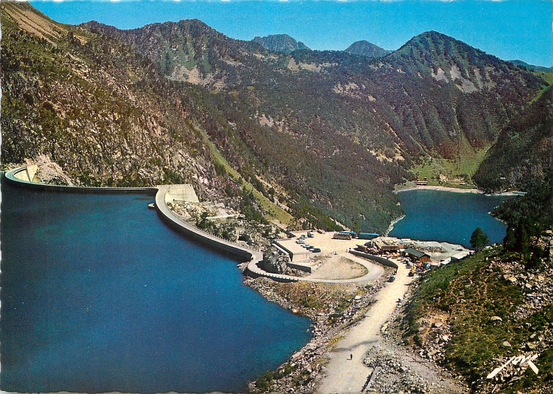 Lac de Capdelong et son barrage — Vallee d'Aure (H.-P.) — Édition Jove, Pau-Billère