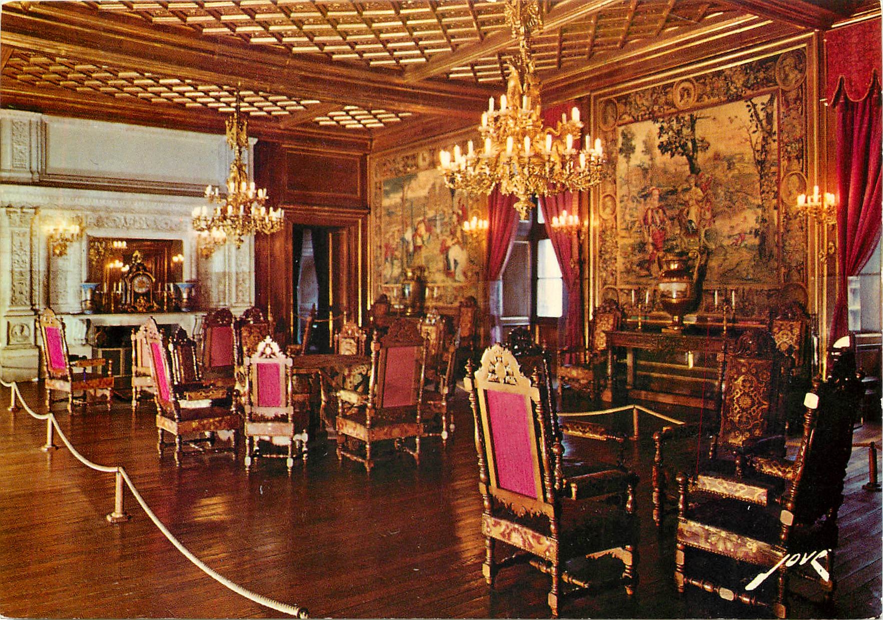 CPM Pau Le Chateau Henri IV Le Grand Salon 