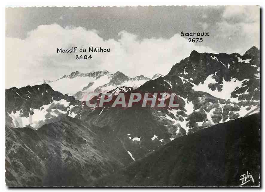 Massif du Néthou 3404 — Sacroux 2675 — Éditions ALIX
