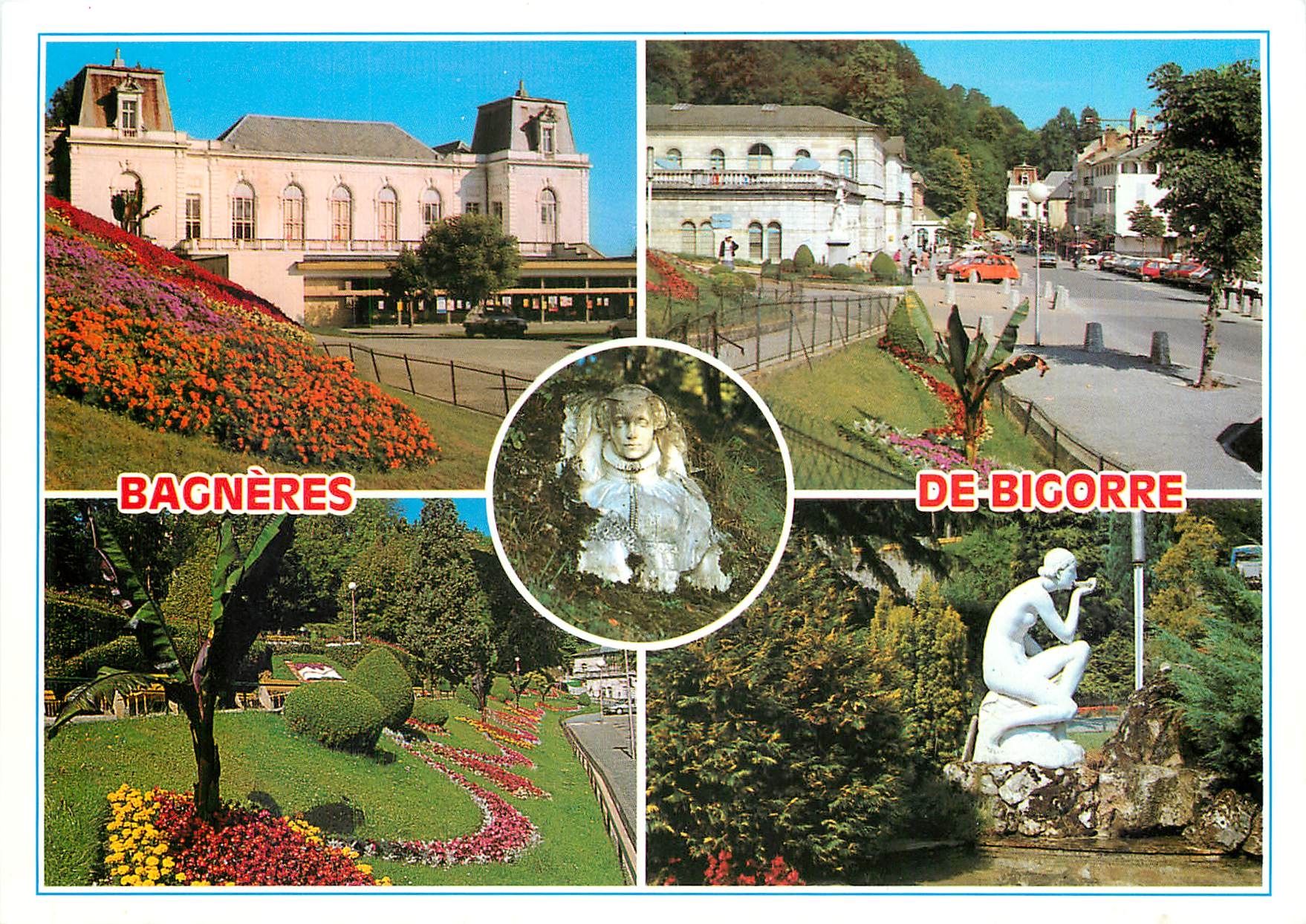Bagnères-de-Bigorre — vue panoramique — Édition A. Doucet, Lourdes