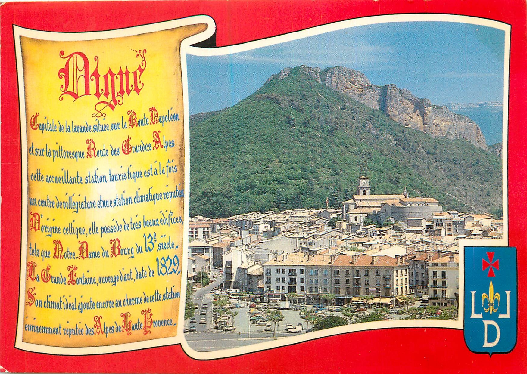 CPM Digne les Bains Alpes de Haute Provence 