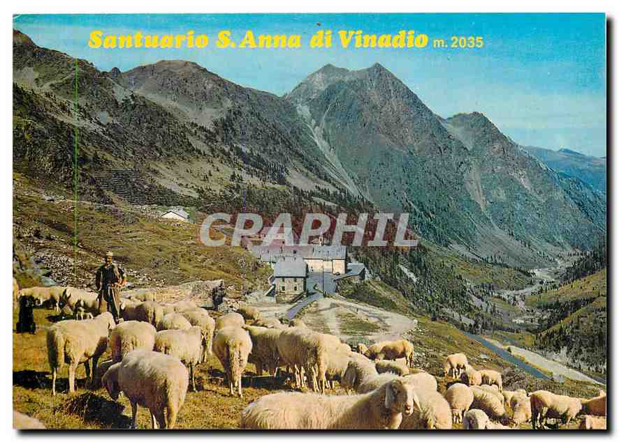 CPM Sanctuario S Anna di Vinadio Valle Stura Colle della Lombarda 