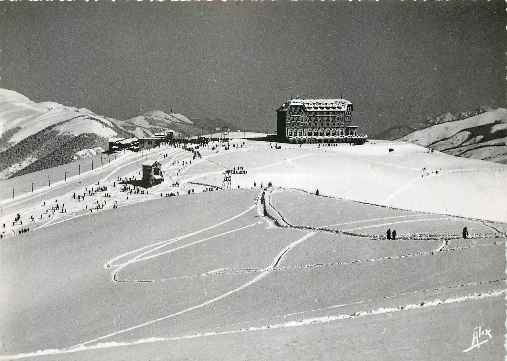CPM Luchon Superbagneres Vue Generale du Plateau en hiver 