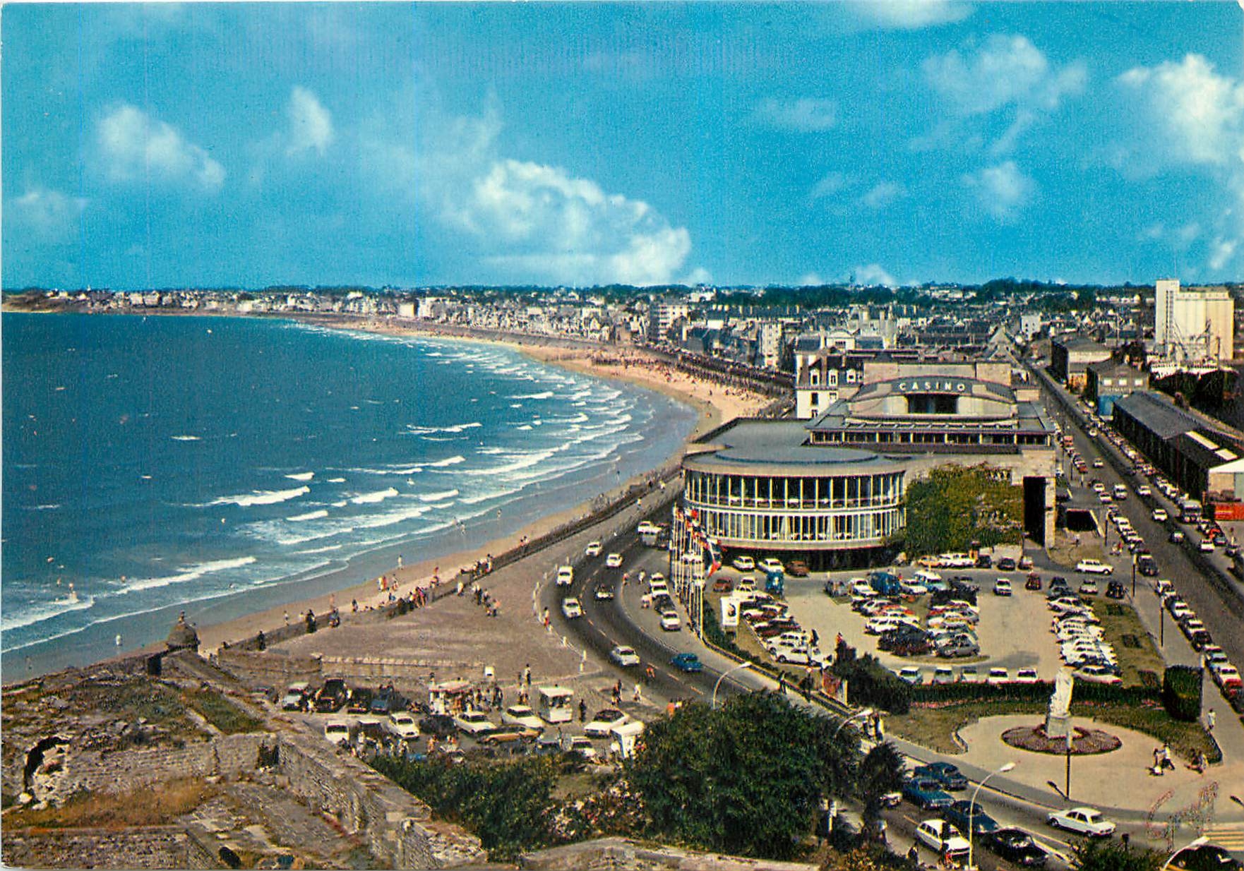 Saint-Malo - Cité Corsaire — La grande Plage et le Casino — Éditions Iris, n° 354/43
