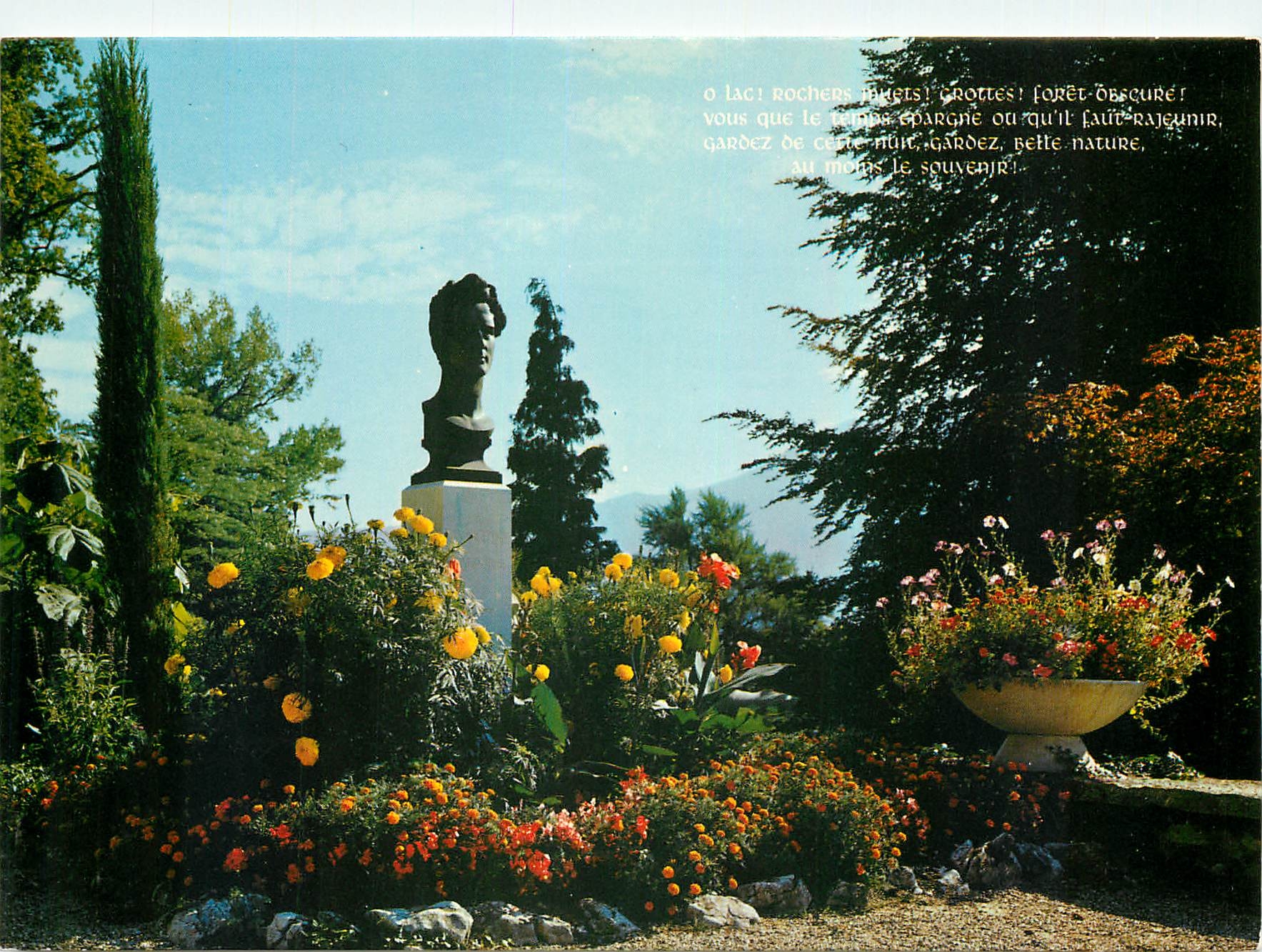 CPM Tresserve Savoie La Poete du Lac du Bourget 