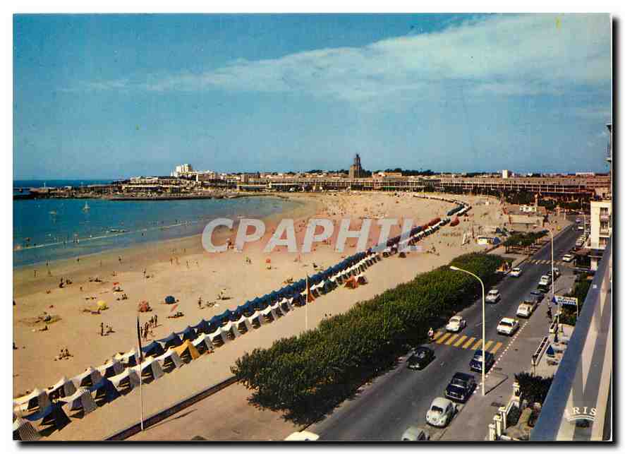 CPM Royan Charente Maritime La plage et le front de mer 