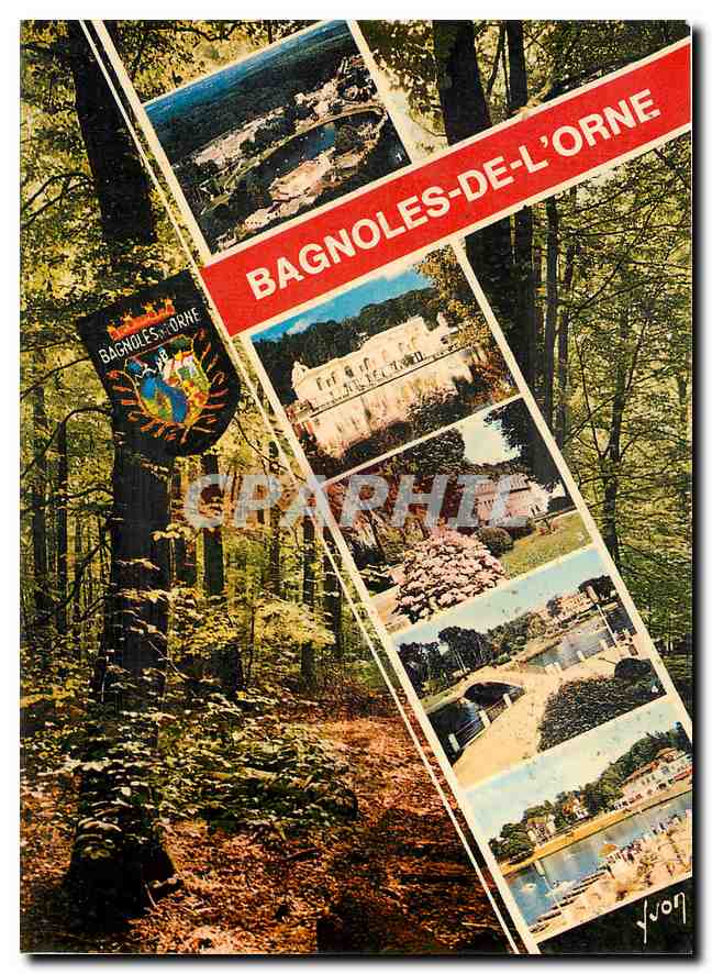 CPM Bagnoles de l'Orne Orne Vue generale du Lac 