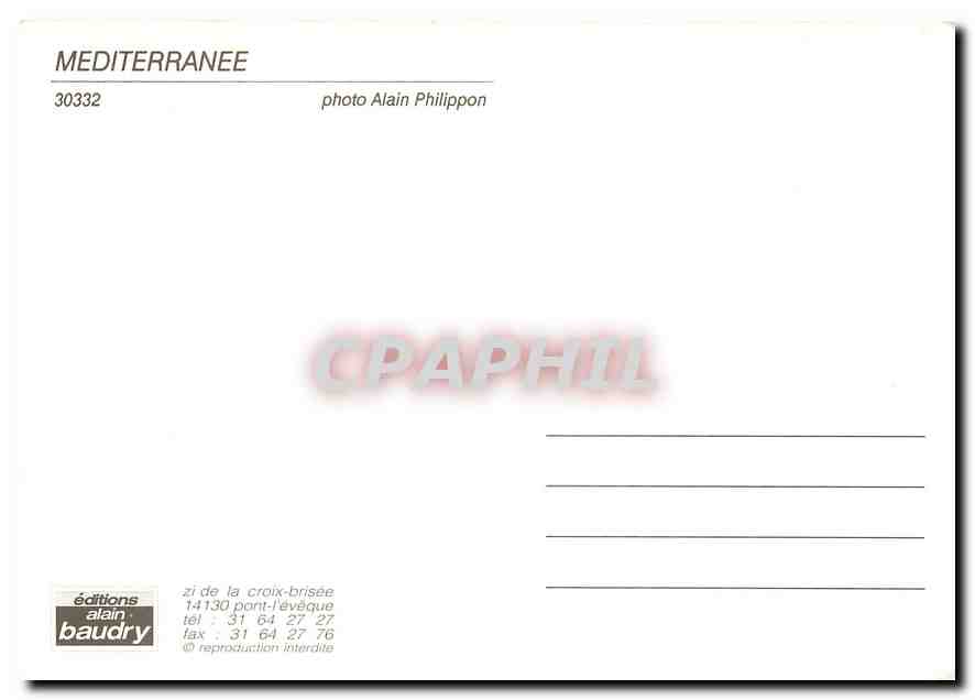 CPM Mediterranee  — Back