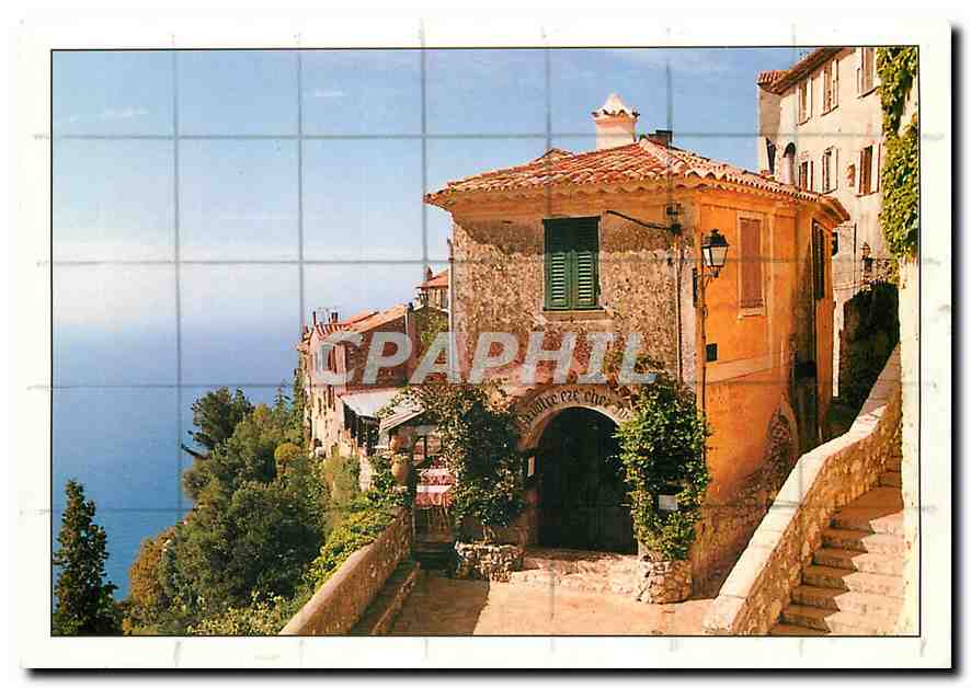 CPM La Cote d'Azur French Riviera Eze Village 