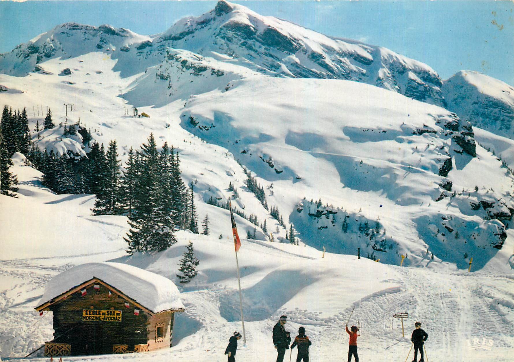 CPM Morzine Hte Savoie Les Pistes d'Avoriaz et les Hauts Forts 