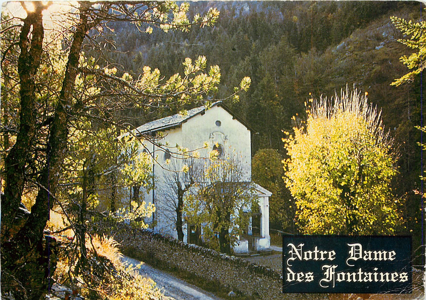 CPM Notre Dame des Fontaines Alpes Maritimes La Brigue 