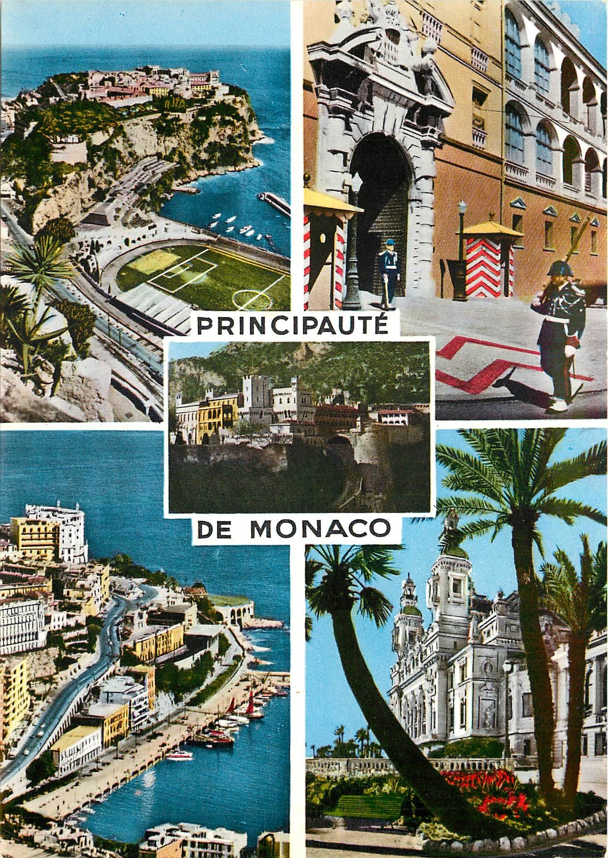 Principauté de Monaco — vue panoramique et monuments — Éditions S.E.P.T.
