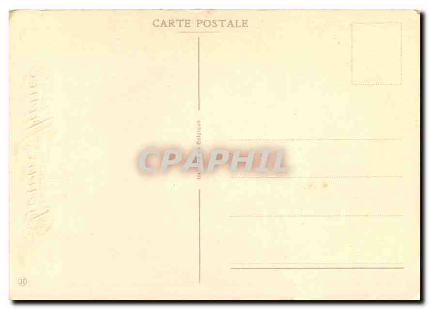 CPM Bonne Annee  — Rückseite
