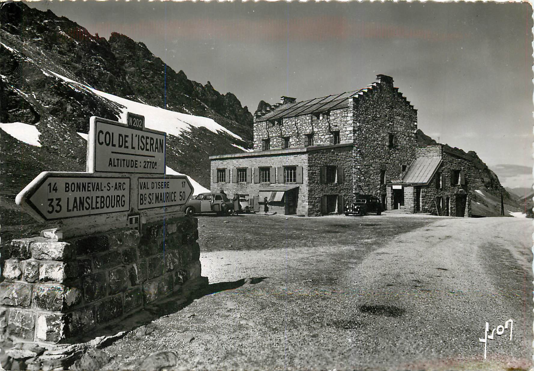 CPM Col d'Iseran Savoie L'Hotel et la crete des Lessieres 