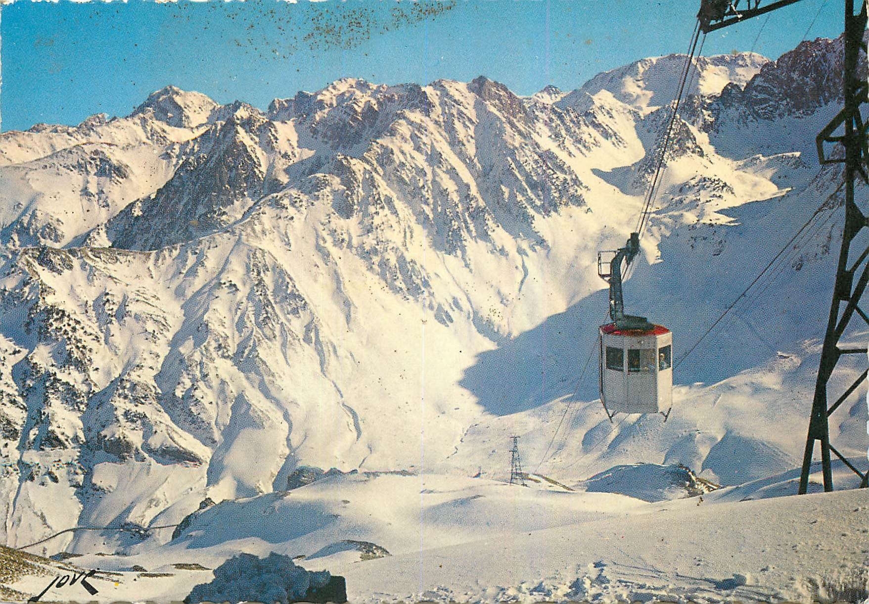 Arrivée du téléphérique du Taoulet — La Mongie (H.P.) — Édition Jove