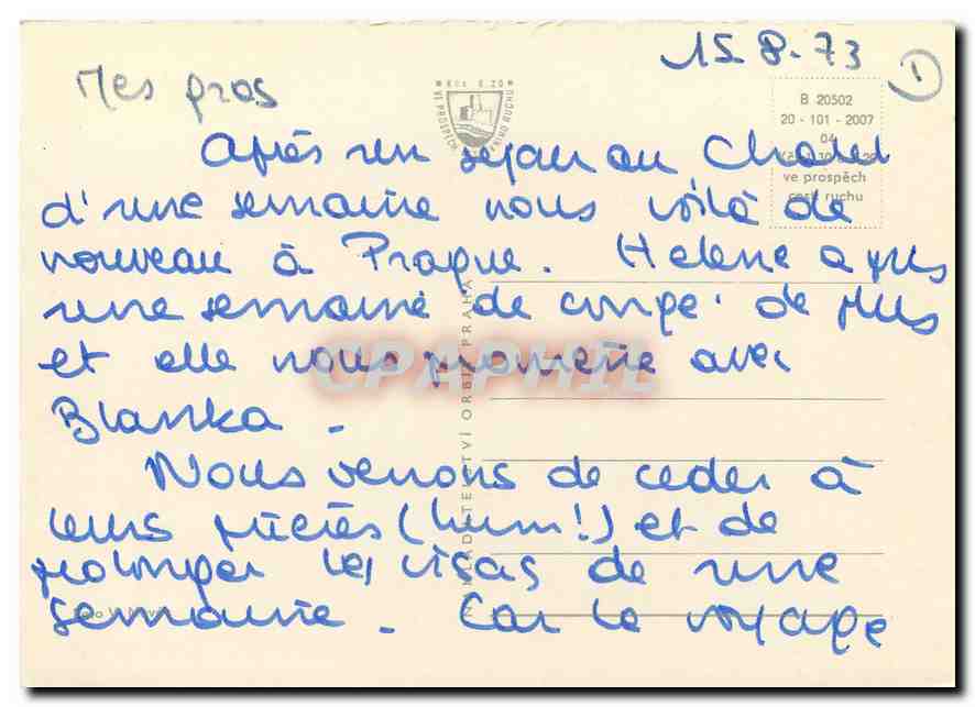 CPM Cvikov  — Rückseite