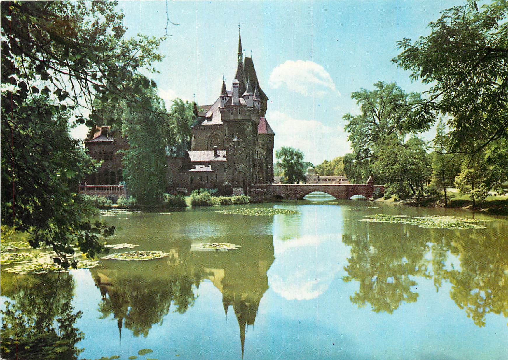 CPM Budapest Town park Vojdahunyad Castle 