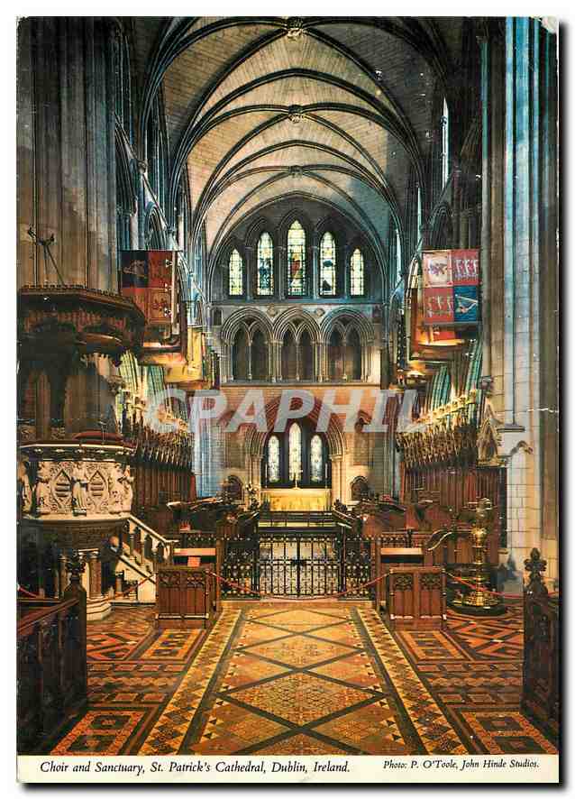 CPM Choir and Sanctuary St Patrick's Cathedral Dublin Ireland 