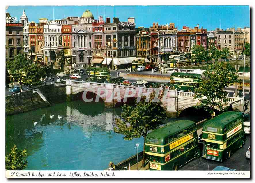 CPM O'Connell Bridge and River Liffey Dublin Ireland 