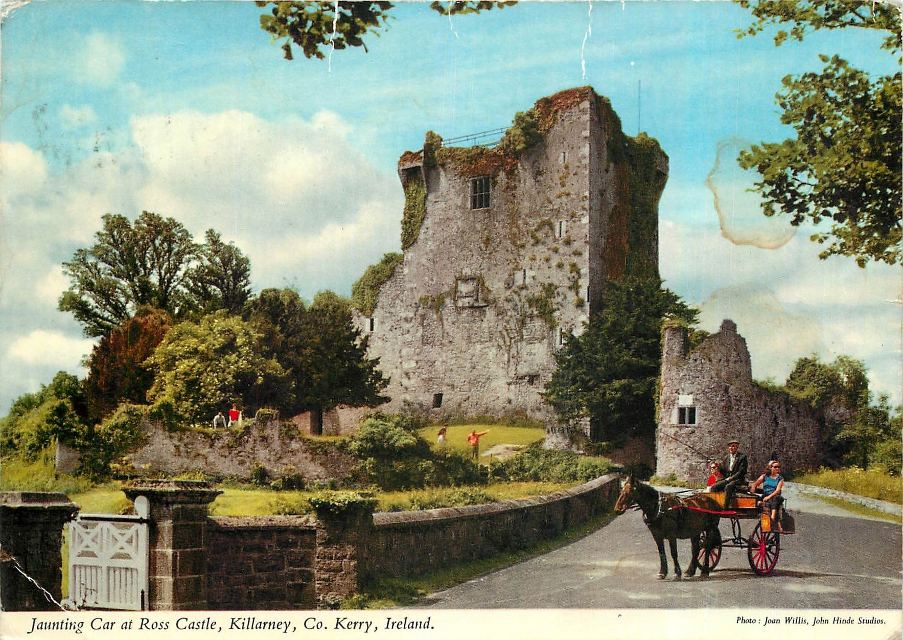 CPM Jaunting Car at Ross Castle Killarney Co Kerry Ireland 