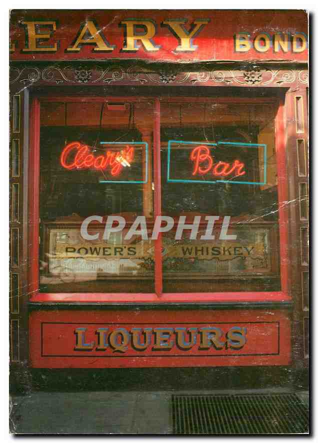 CPA Cleary's pub front in Amiens Street Dublin 