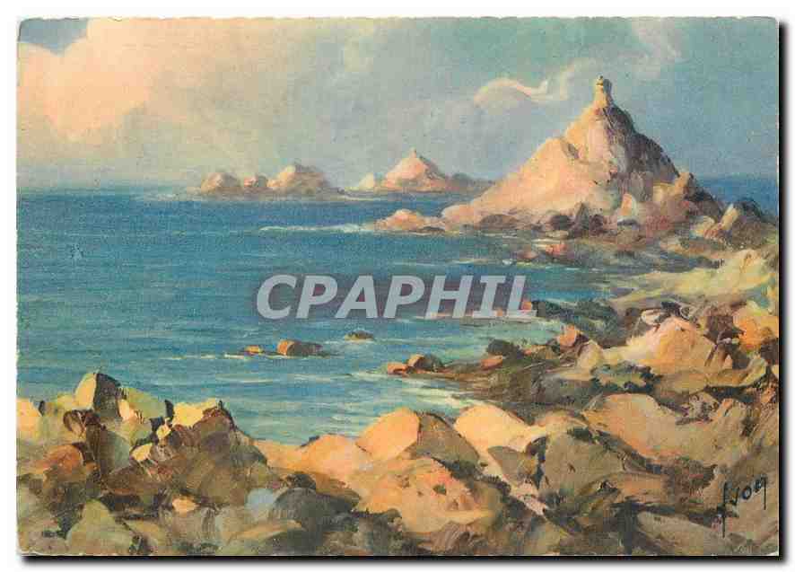 CPA Ajaccio Corse Les Iles Sanguinaires 