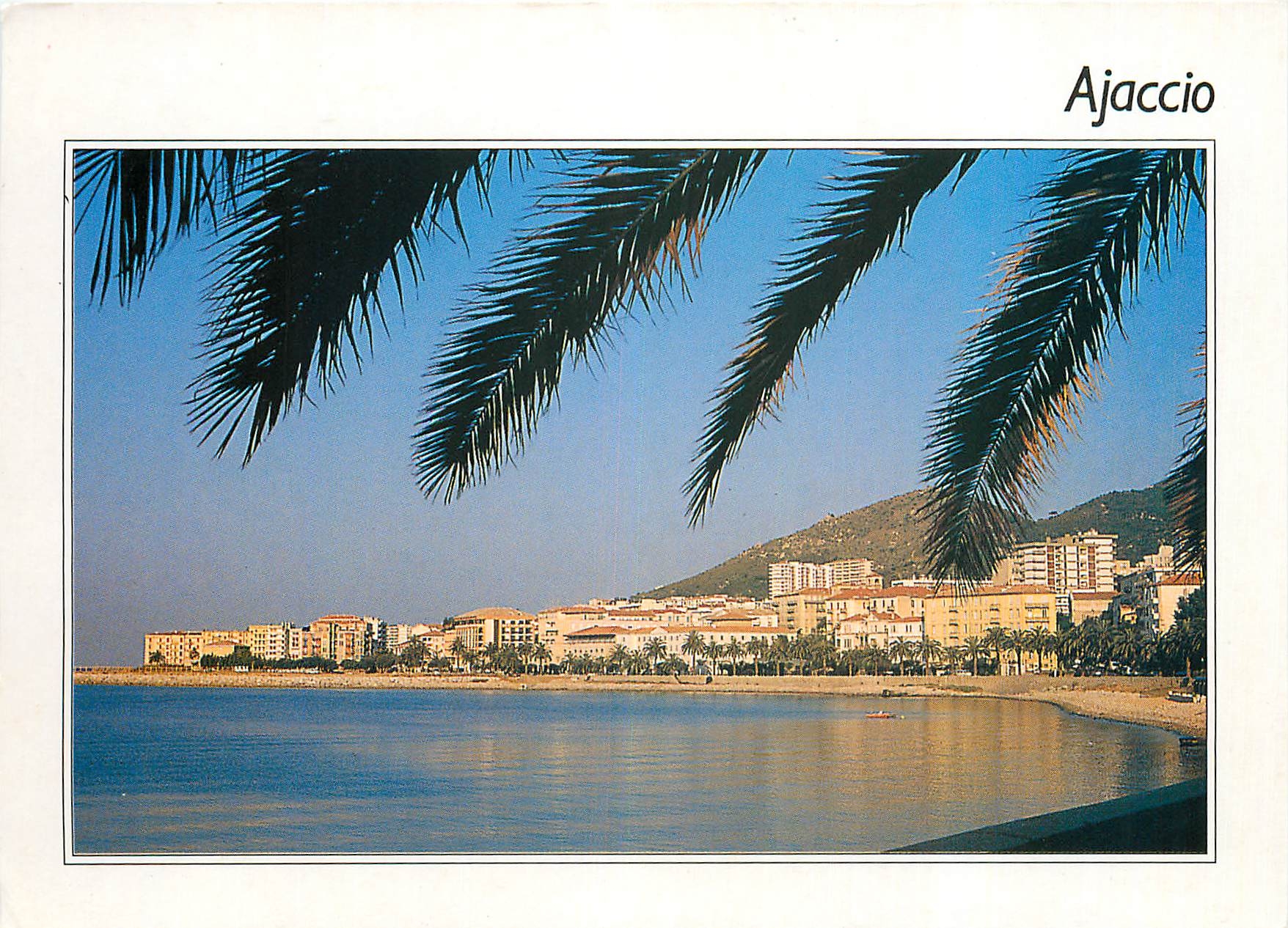CPA Ajaccio Corse Un aspect de la ville 