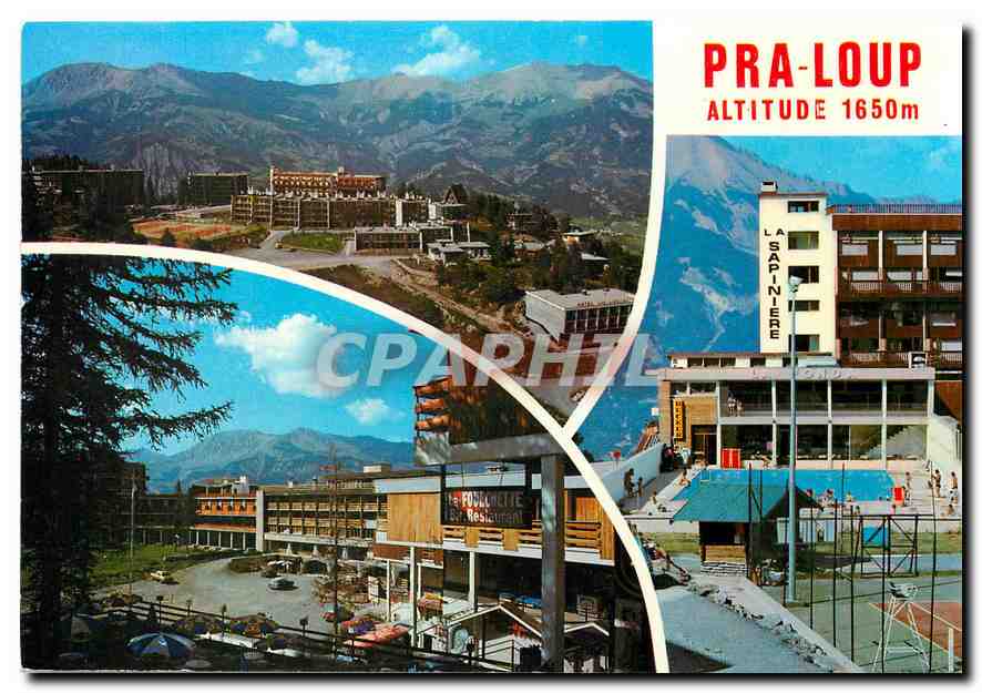 CPA Pra Loup en Ubaye Alpes de Haute Provence 
