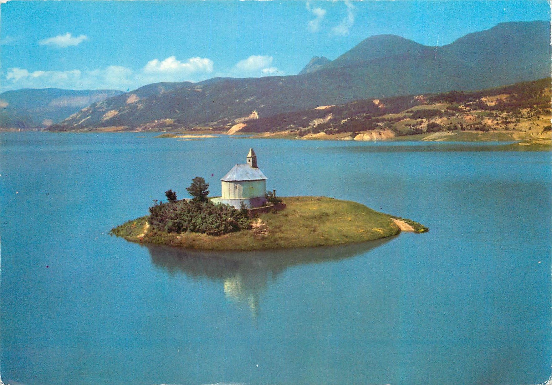 CPA Haute Vallee de la Durance Le Lac de Serre Poncon 